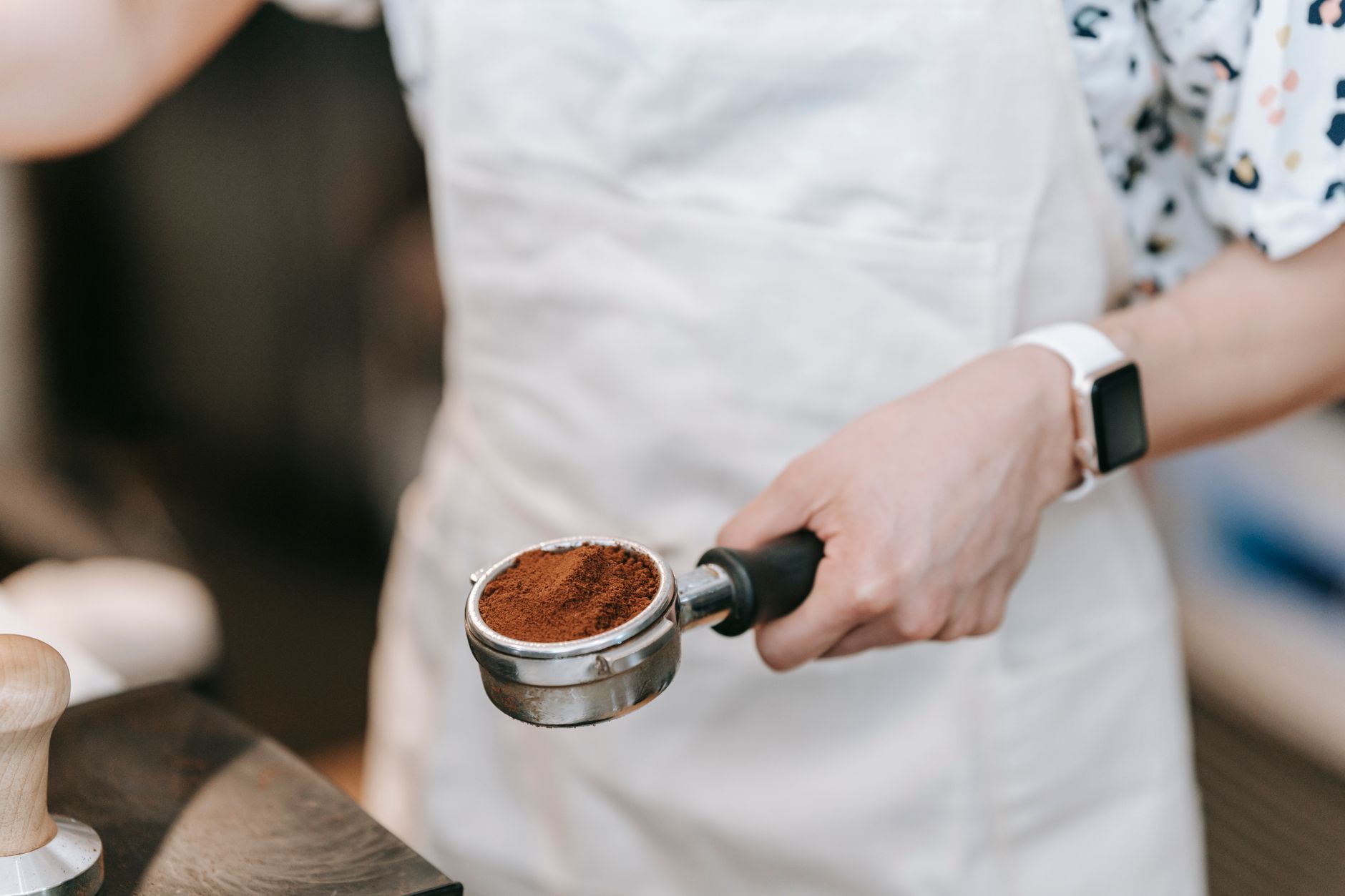 espresso portafilter 54mm naked bottomless shot