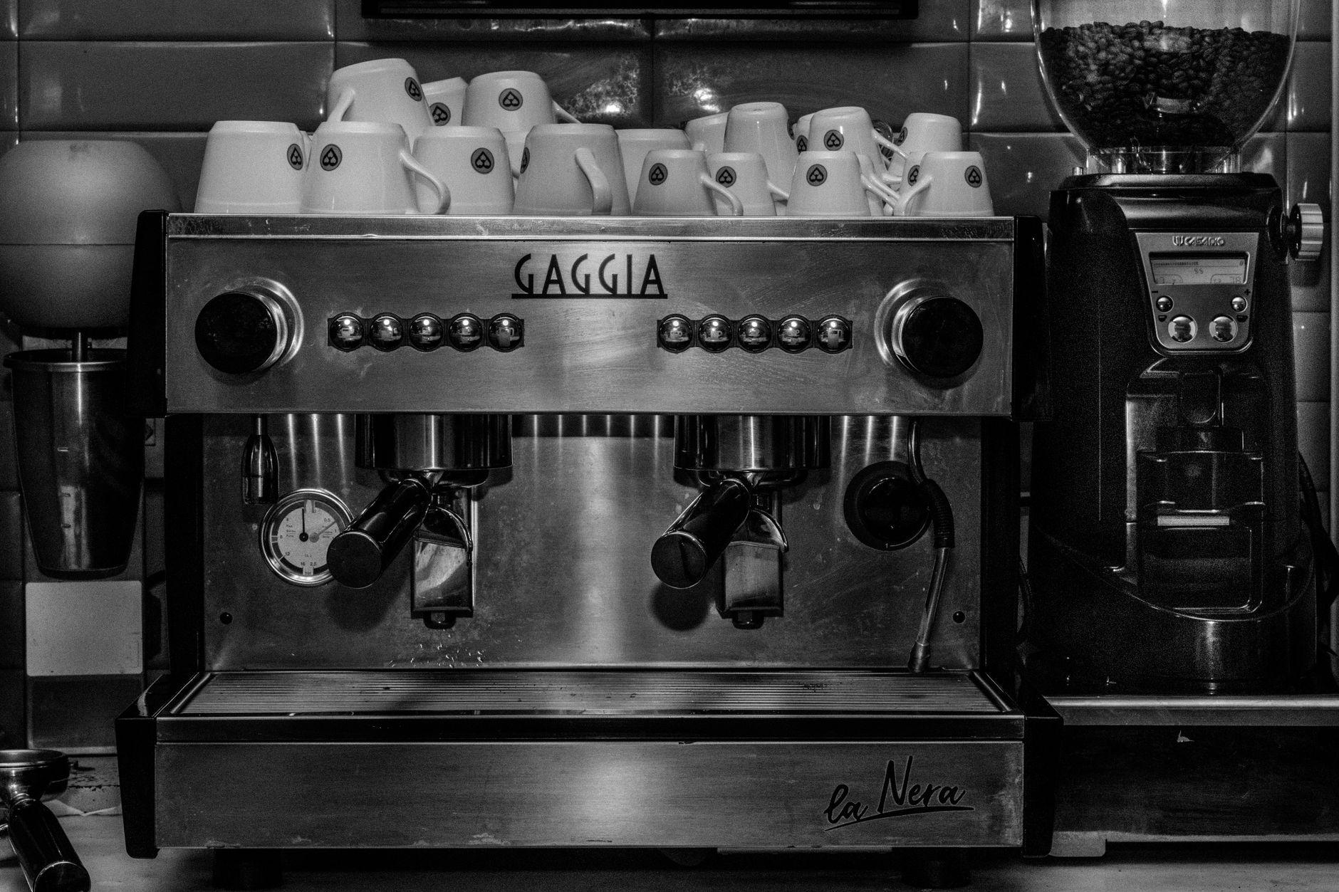 gaggia classic pro stainless steel espresso machine group head