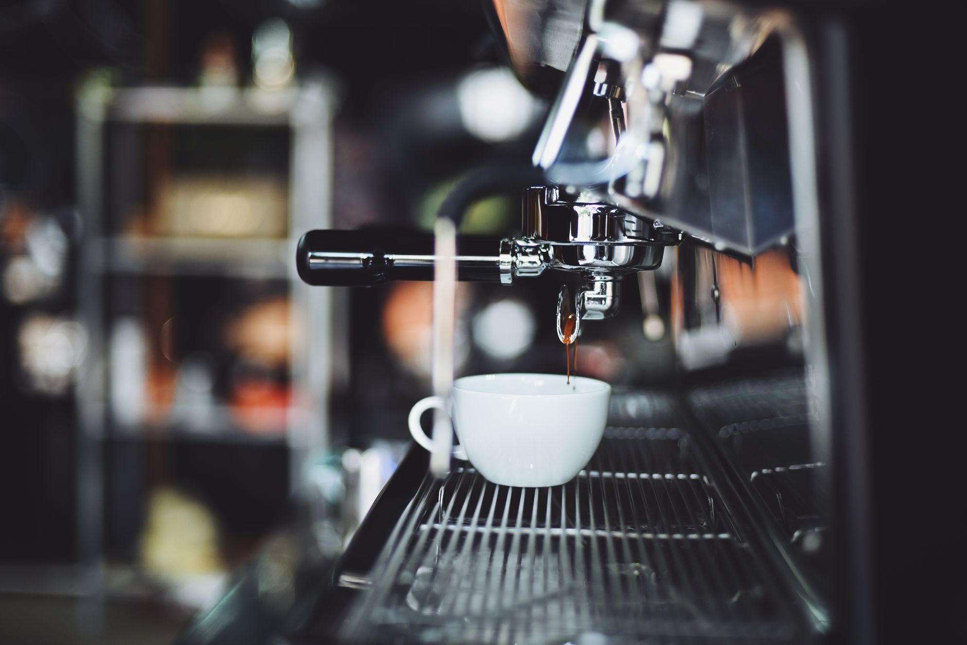 espresso puck dry even extraction precision basket