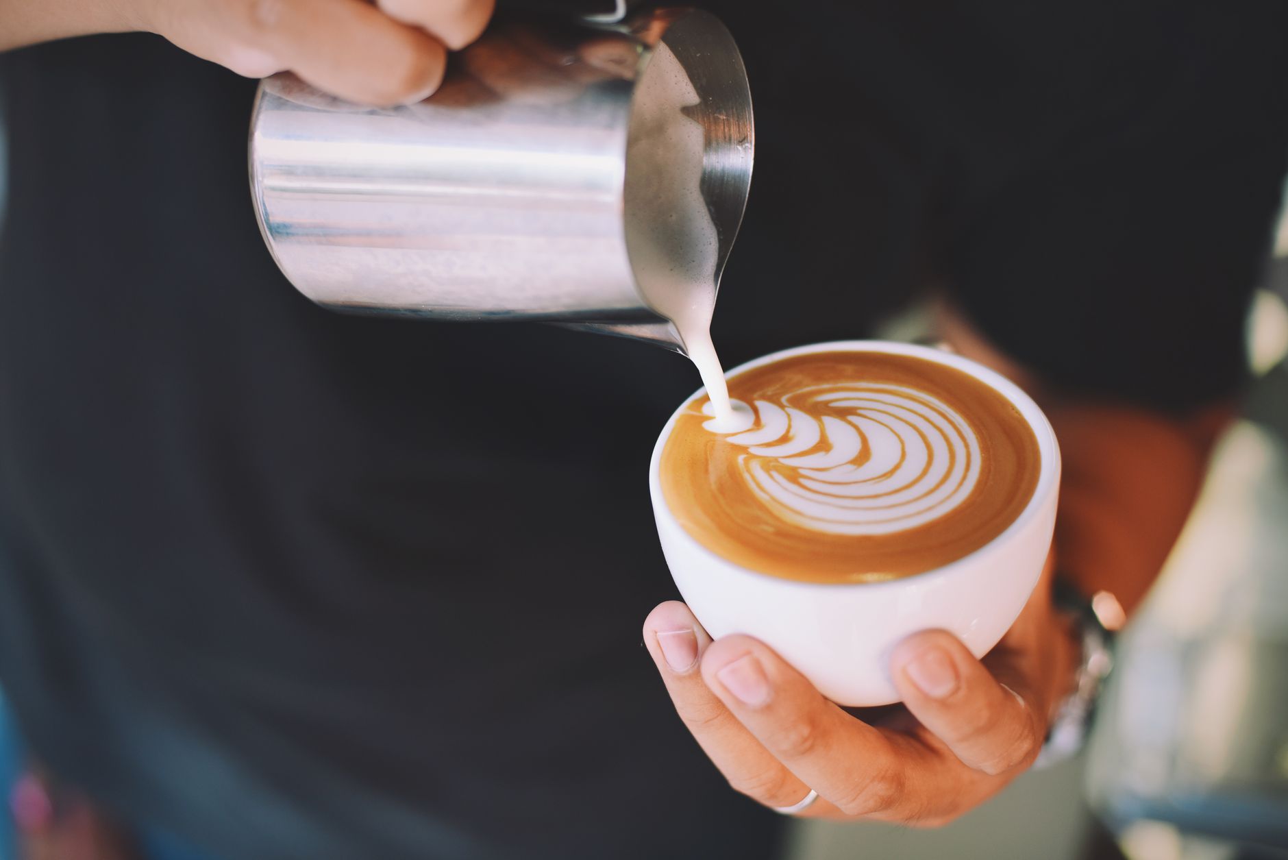 cappuccino foam latte art automatic machine
