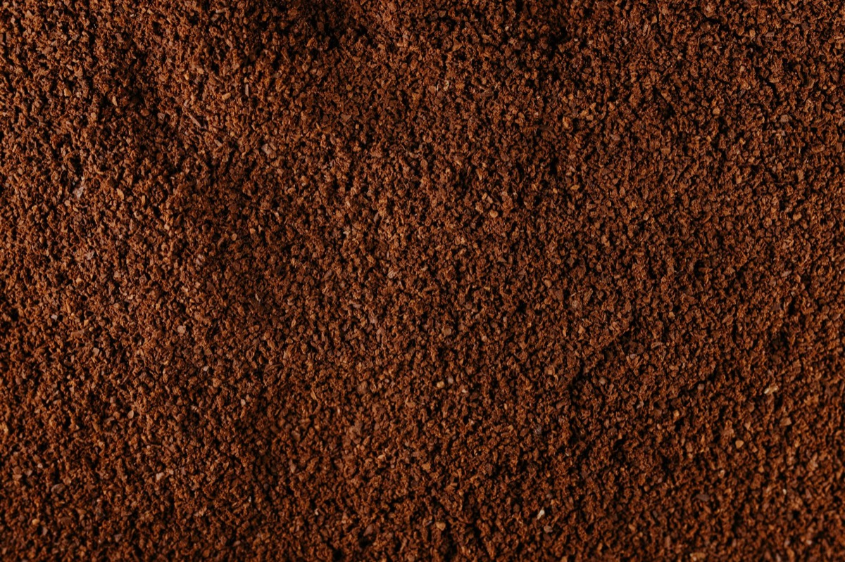 espresso portafilter double basket coffee grounds tamped