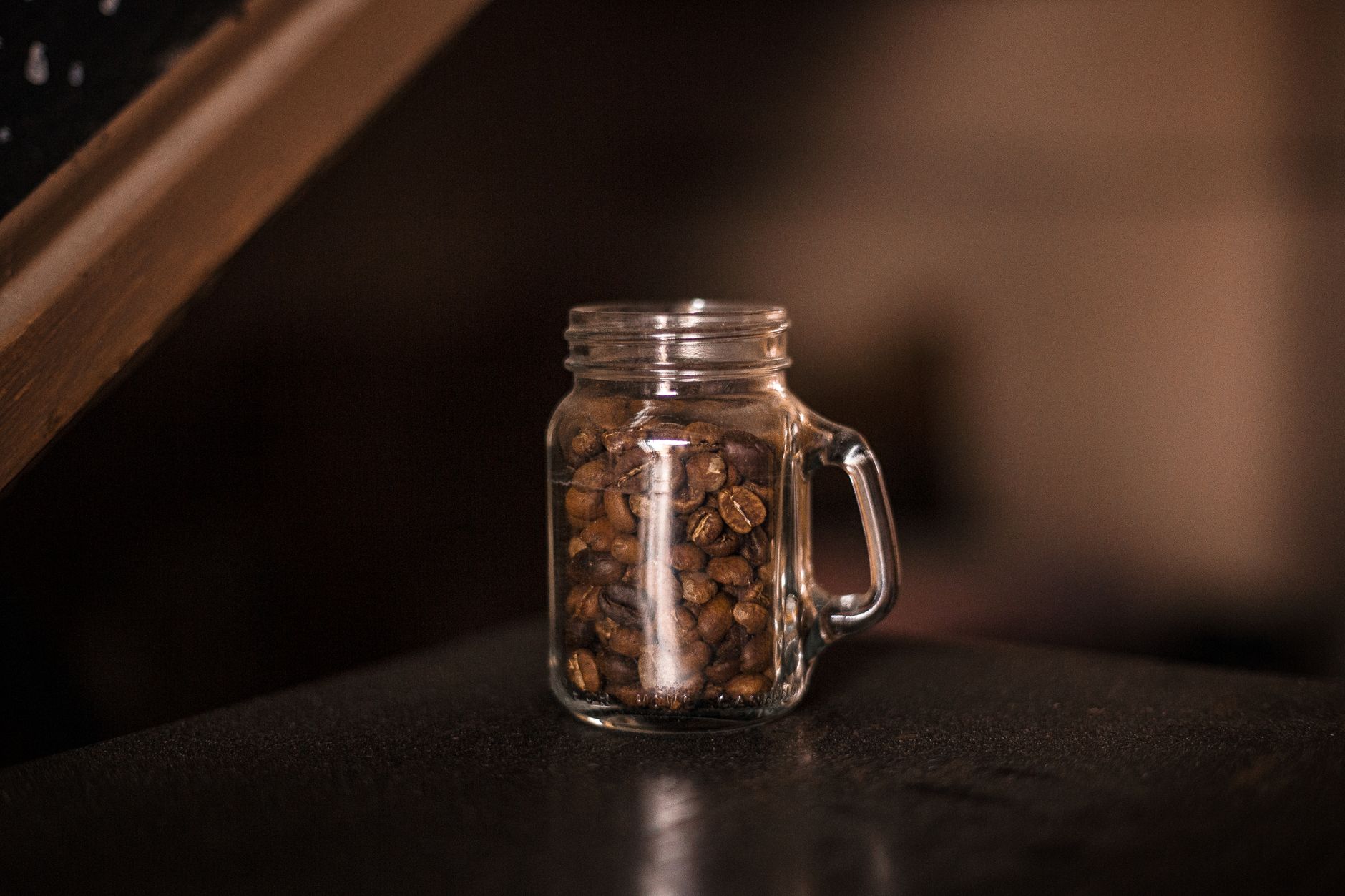 cold brew straining paper filter glass jar