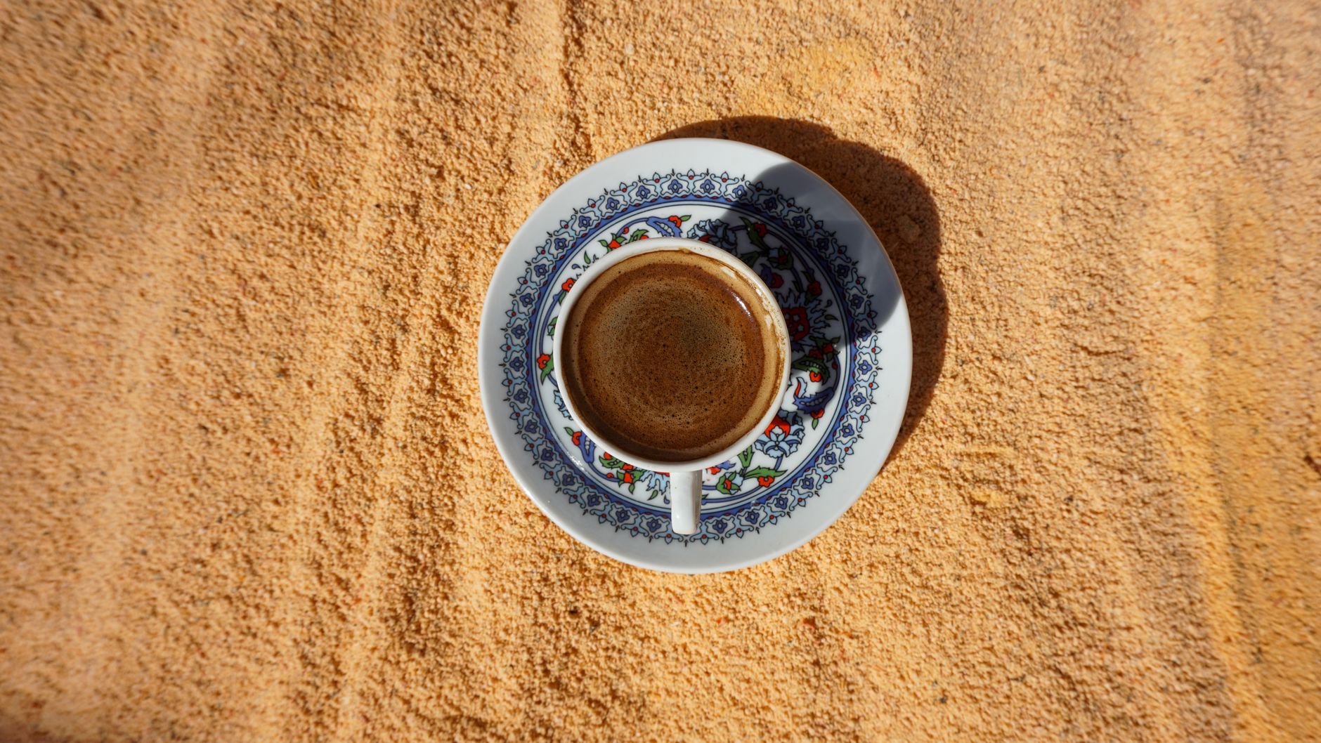 espresso shot golden crema demitasse cup